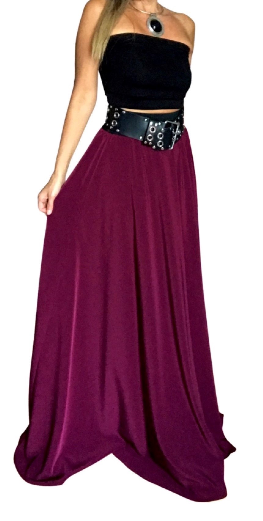 Dlouhá letní sukně - maxi sukně BOROS SK-L-VIN 6